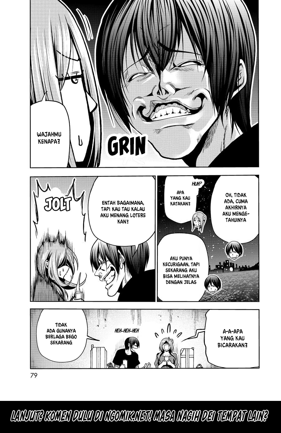 Grand Blue chapter 69.2, halaman 14