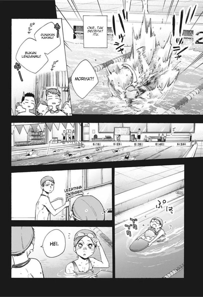 Ao no Hako chapter 40, halaman 9