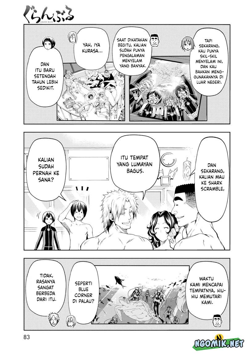Grand Blue chapter 80, halaman 22