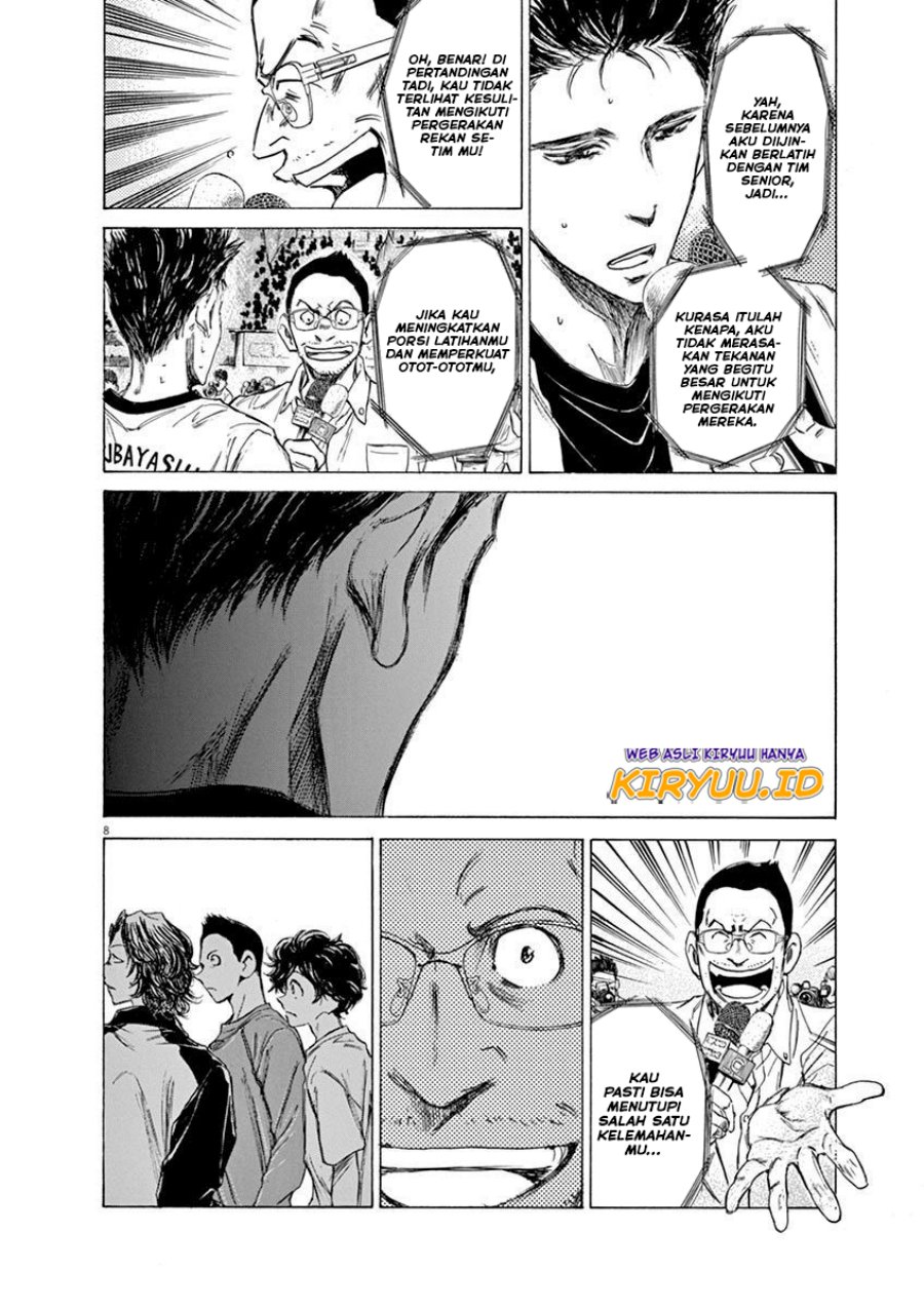 Ao Ashi chapter 58, halaman 9