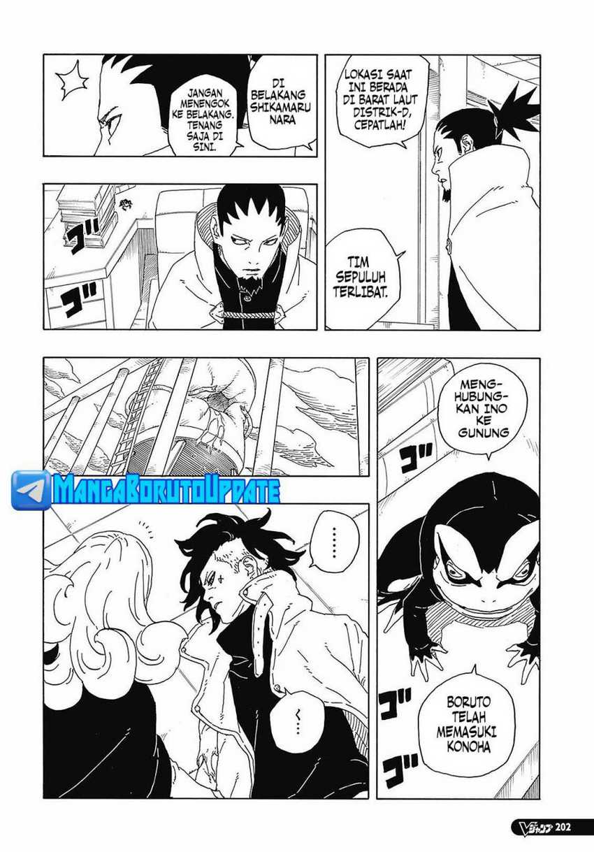 Boruto Two Blue Vortex chapter 9, halaman 18