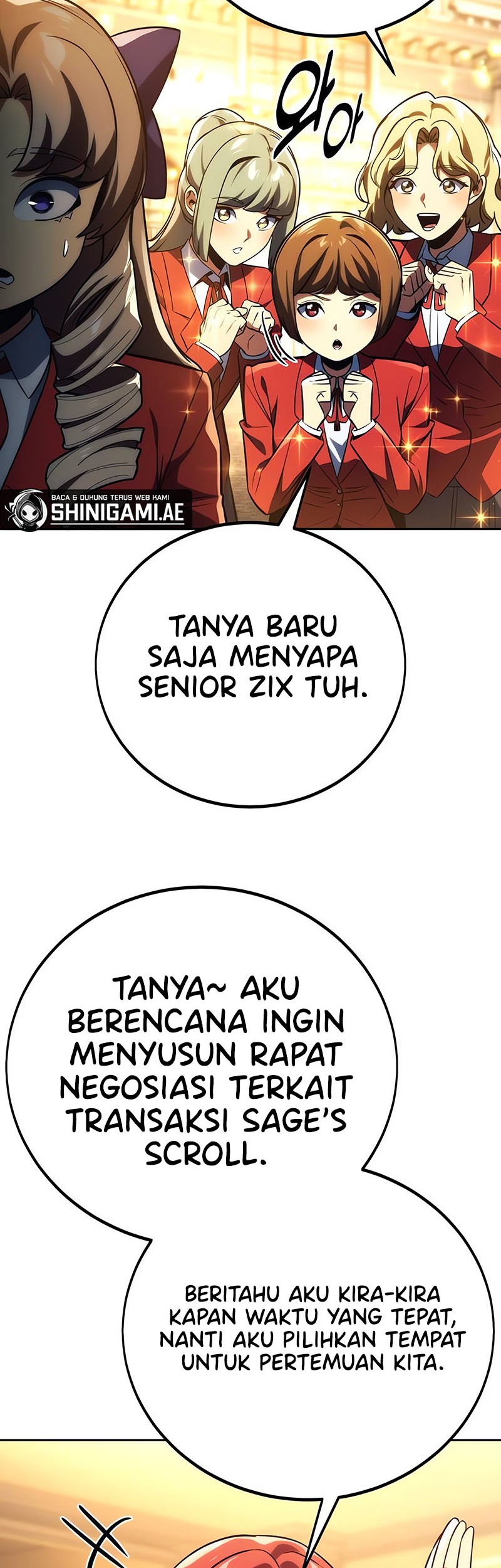 The Extra's Academy Survival Guide chapter 51, halaman 48