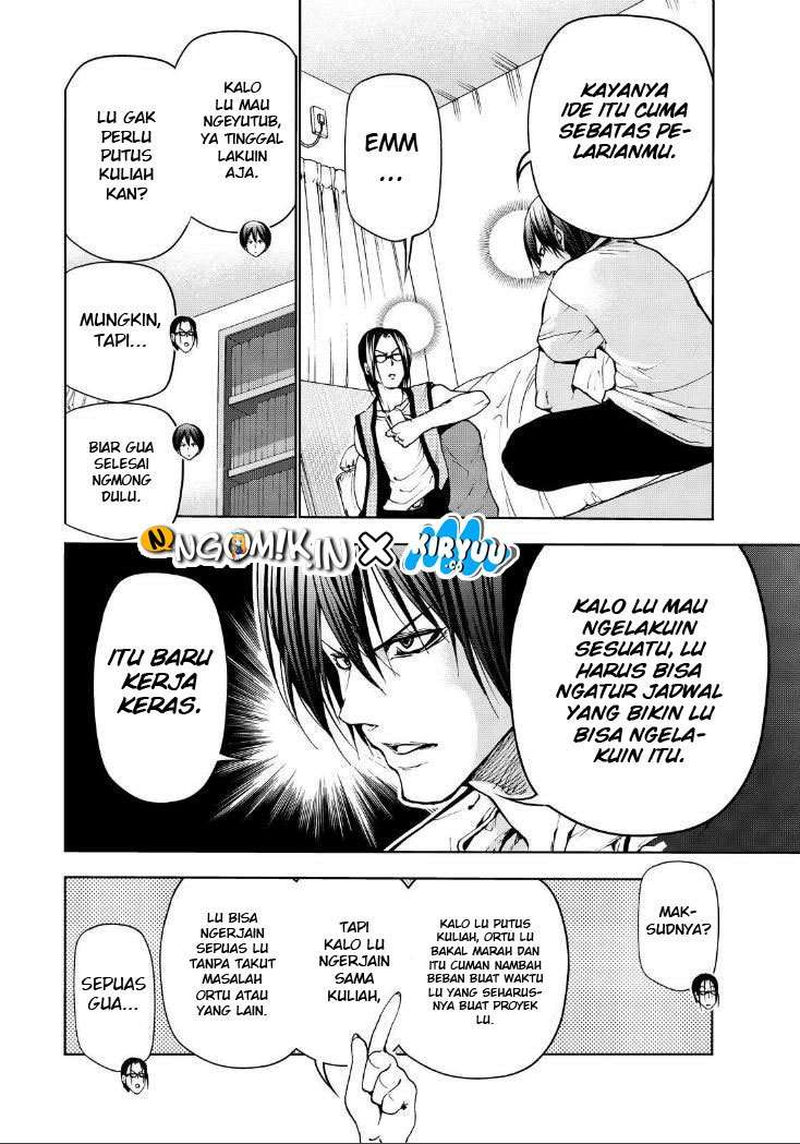 Grand Blue chapter 44, halaman 14