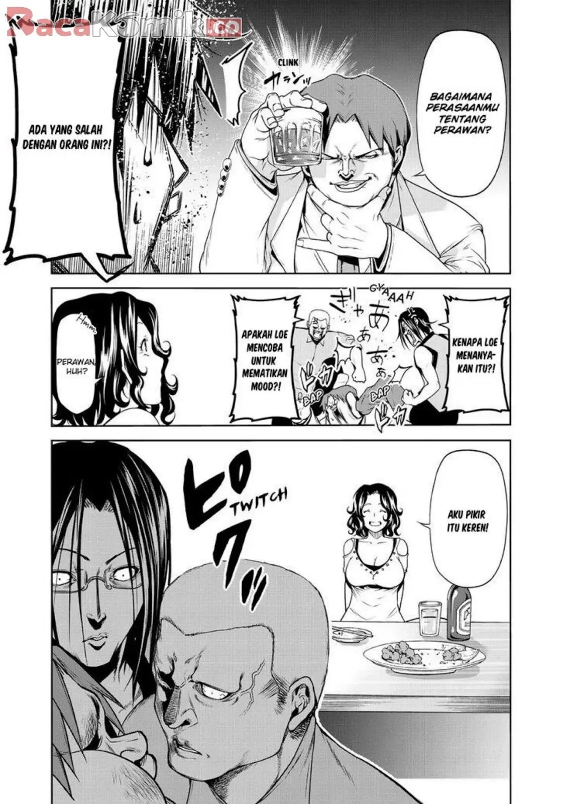 Grand Blue chapter 59, halaman 18