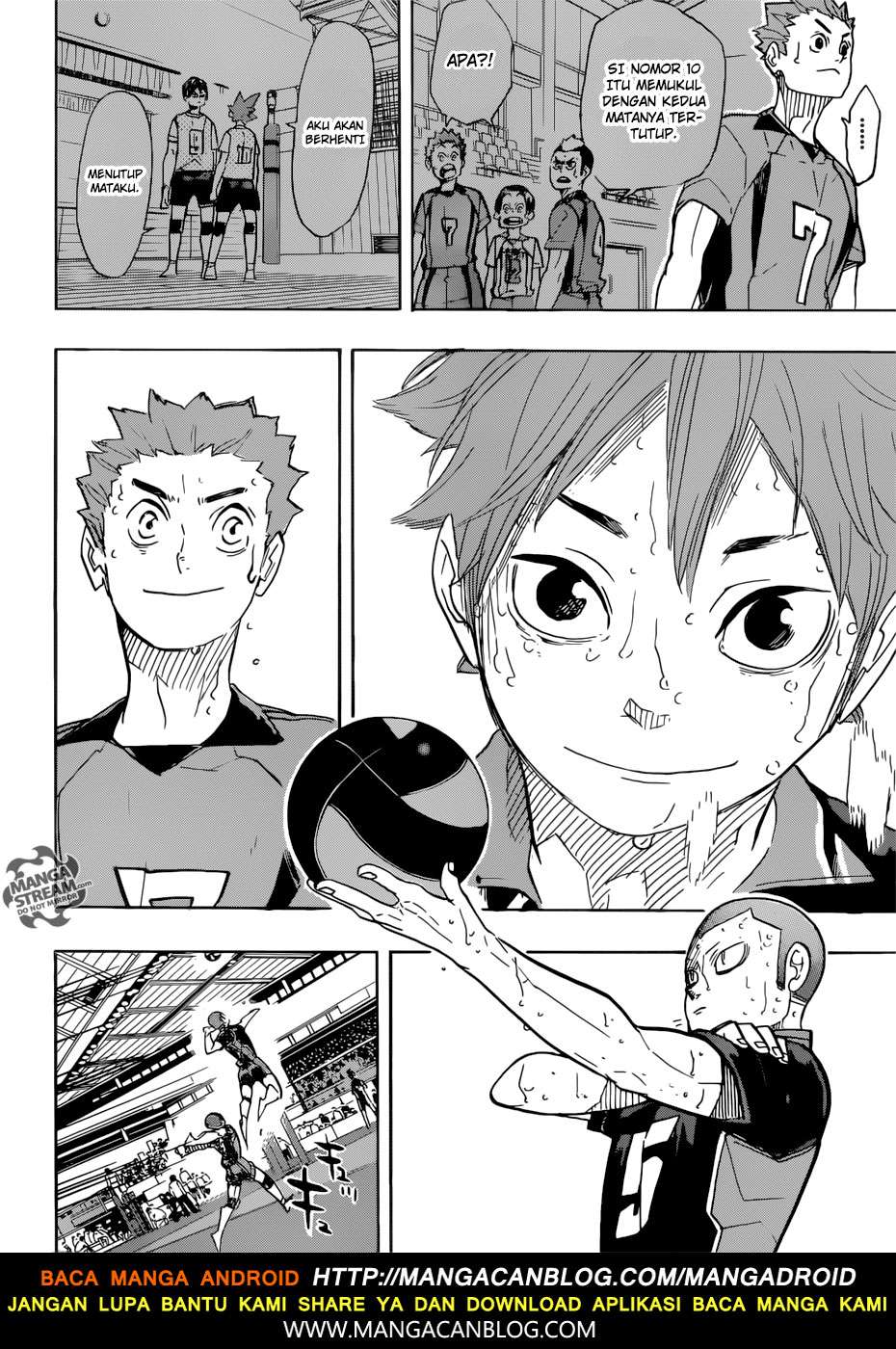 Haikyuu!! chapter 322, halaman 11