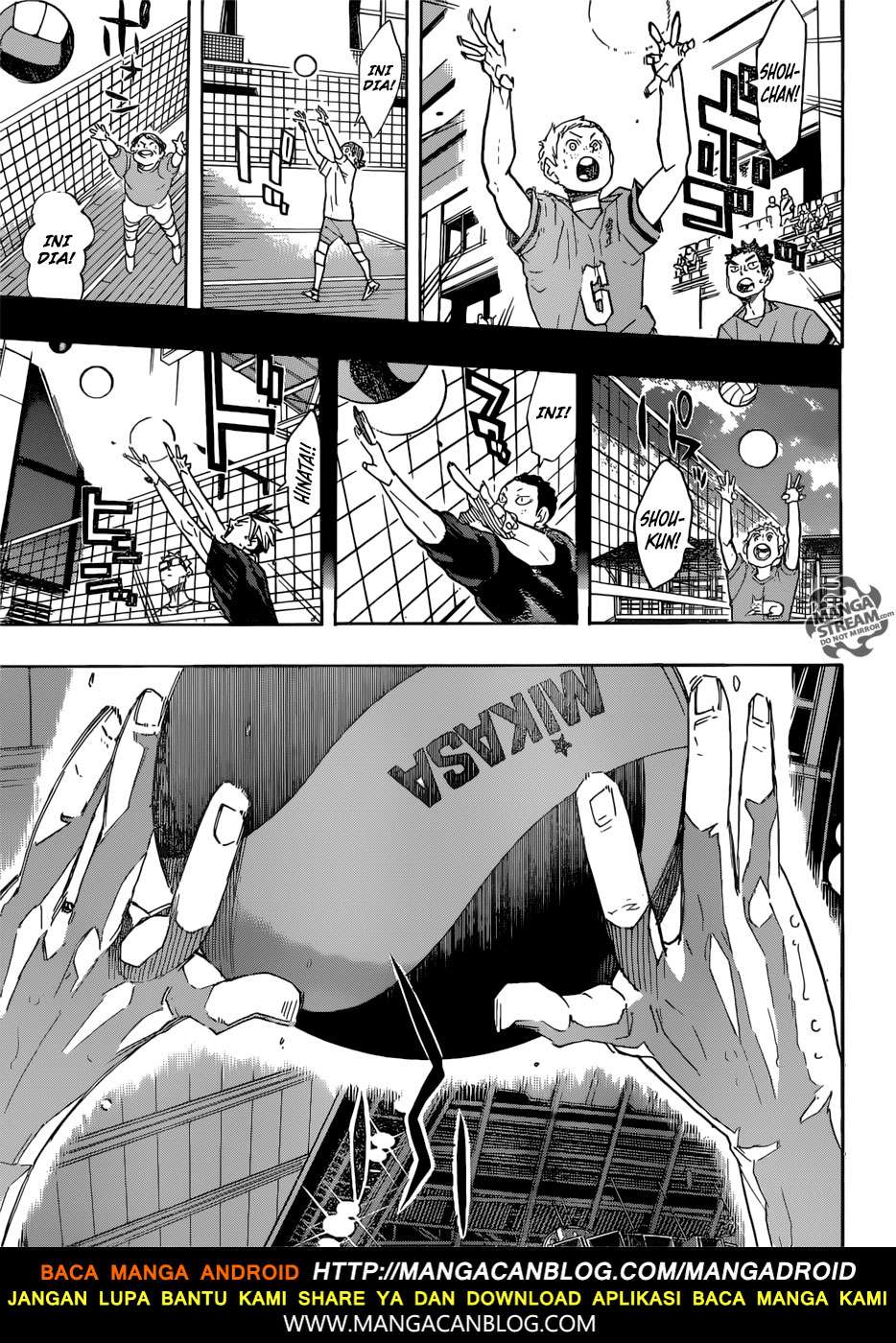Haikyuu!! chapter 315, halaman 9
