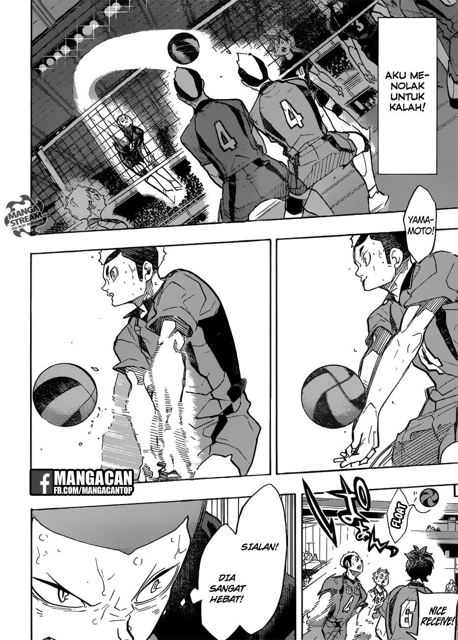 Haikyuu!! chapter 309, halaman 9