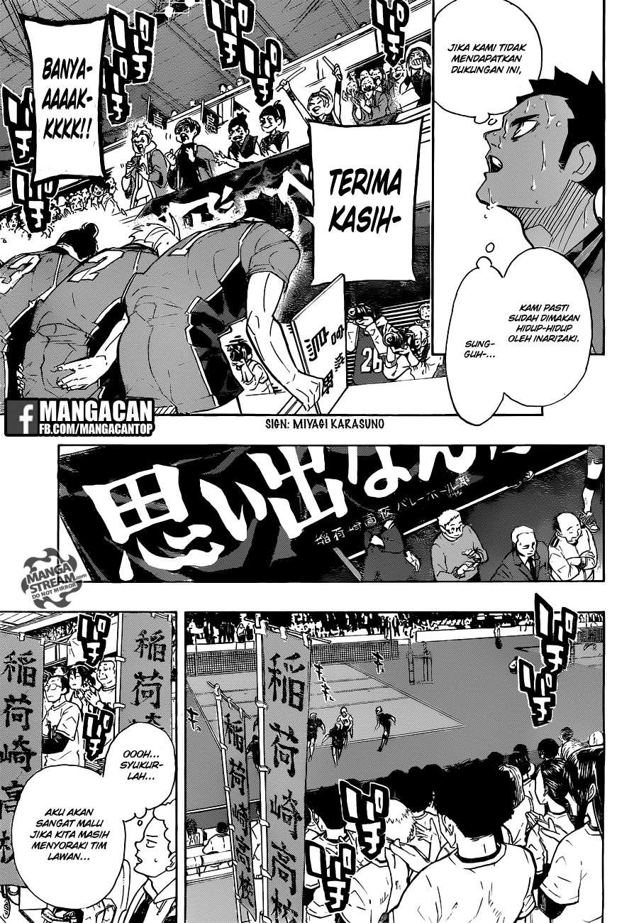 Haikyuu!! chapter 291, halaman 9