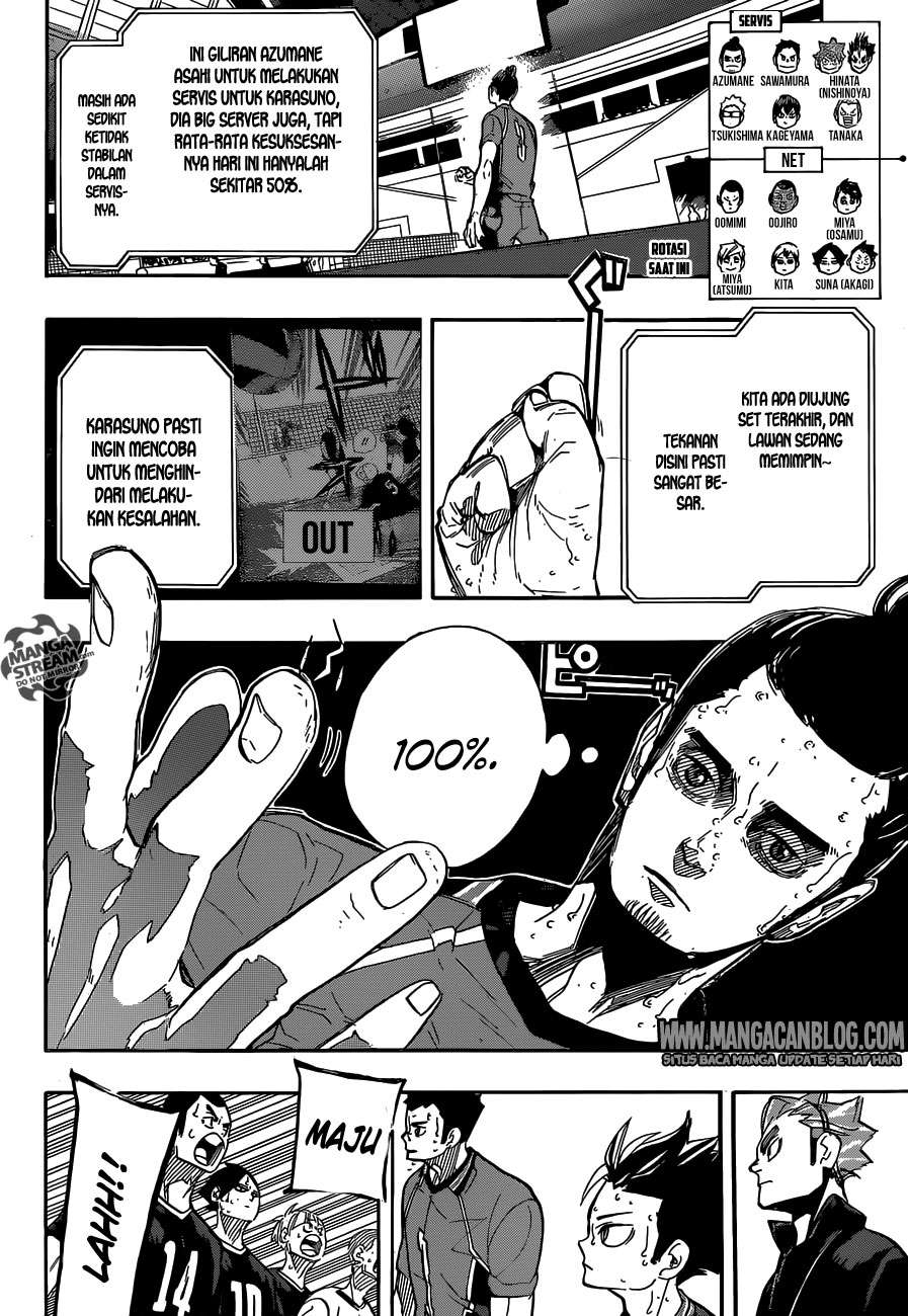Haikyuu!! chapter 283, halaman 9