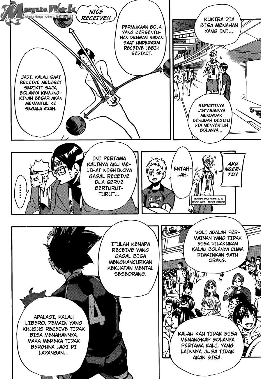 Haikyuu!! chapter 270, halaman 9