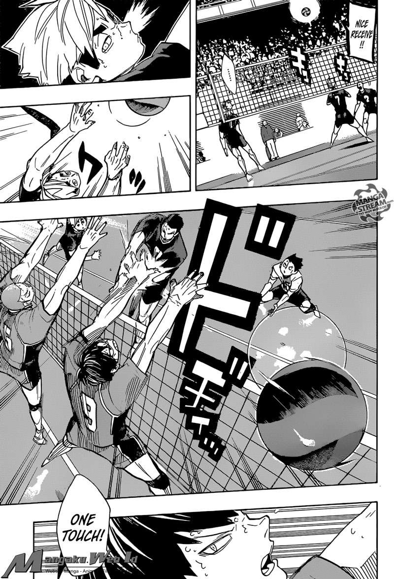 Haikyuu!! chapter 258, halaman 9