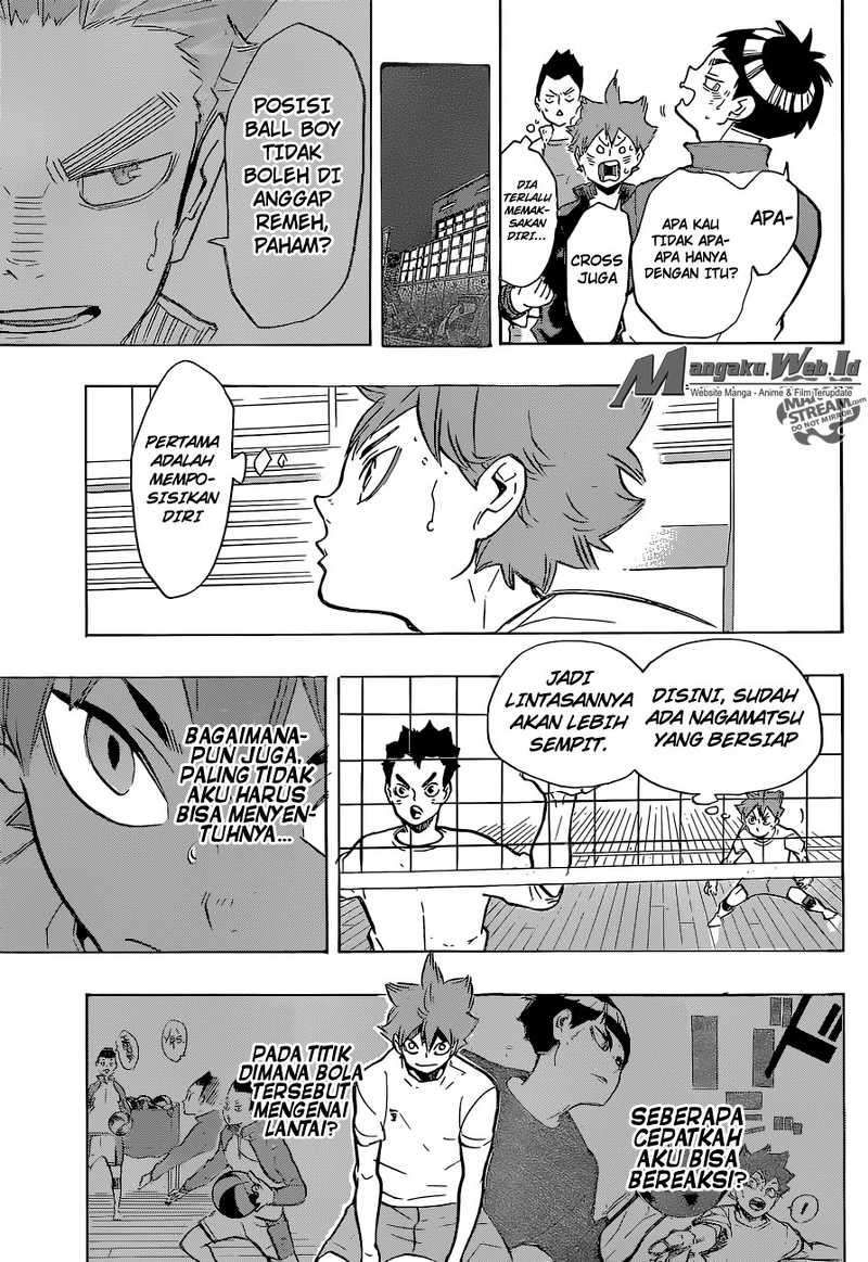 Haikyuu!! chapter 213, halaman 9