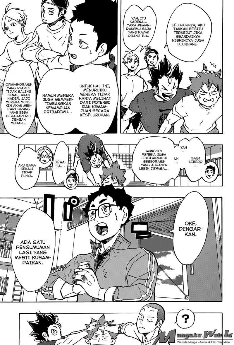 Haikyuu!! chapter 208, halaman 9