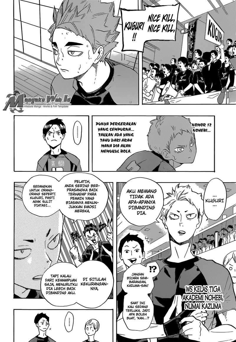 Haikyuu!! chapter 201, halaman 9