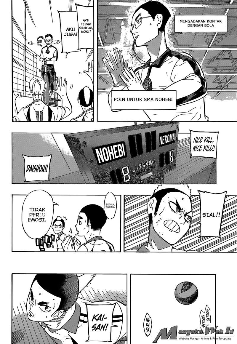 Haikyuu!! chapter 197, halaman 9