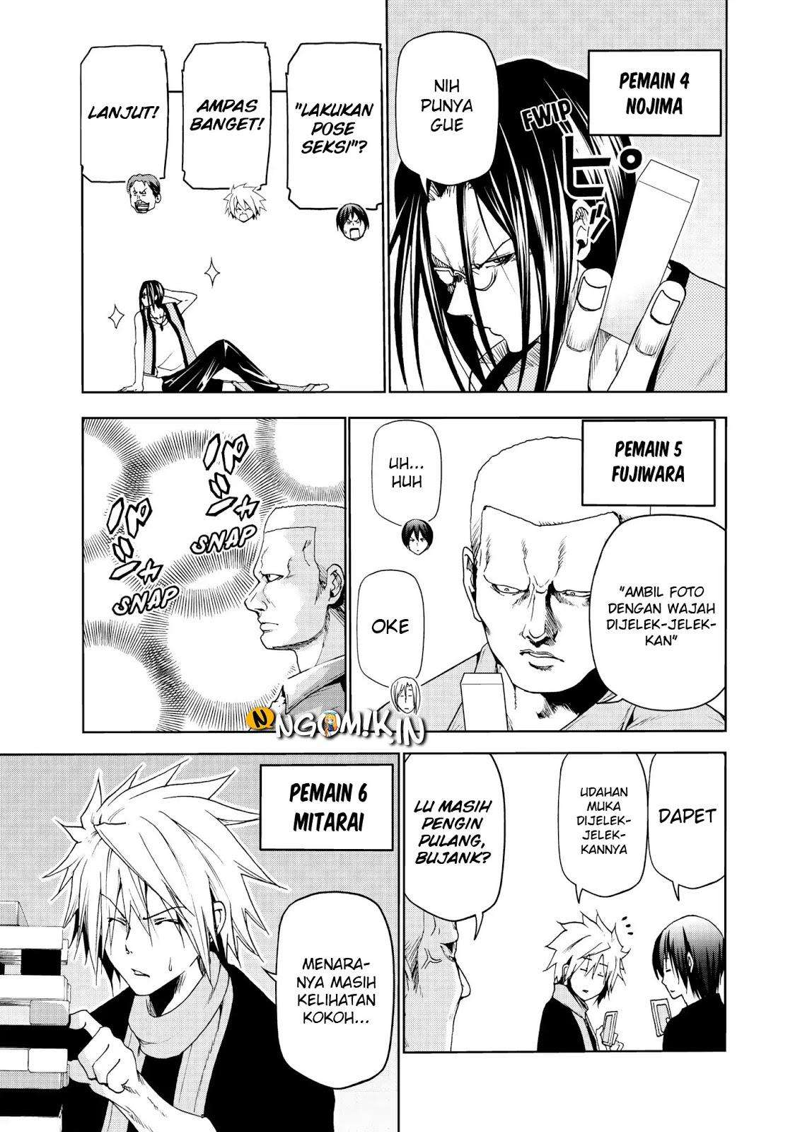 Grand Blue chapter 52.5, halaman 12