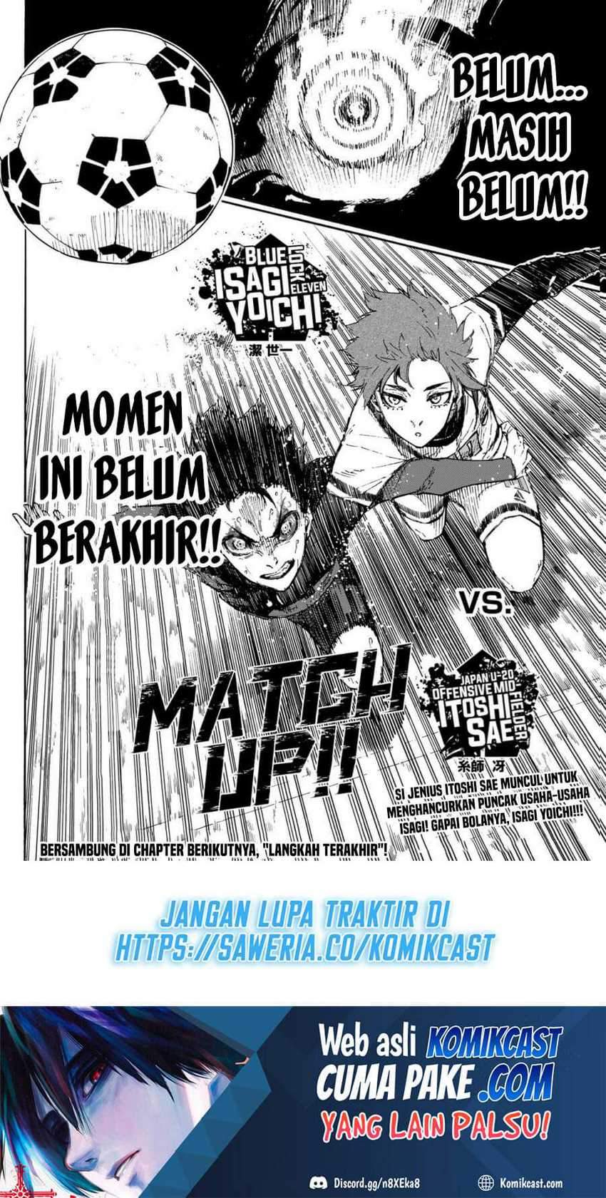 Blue Lock chapter 136, halaman 19