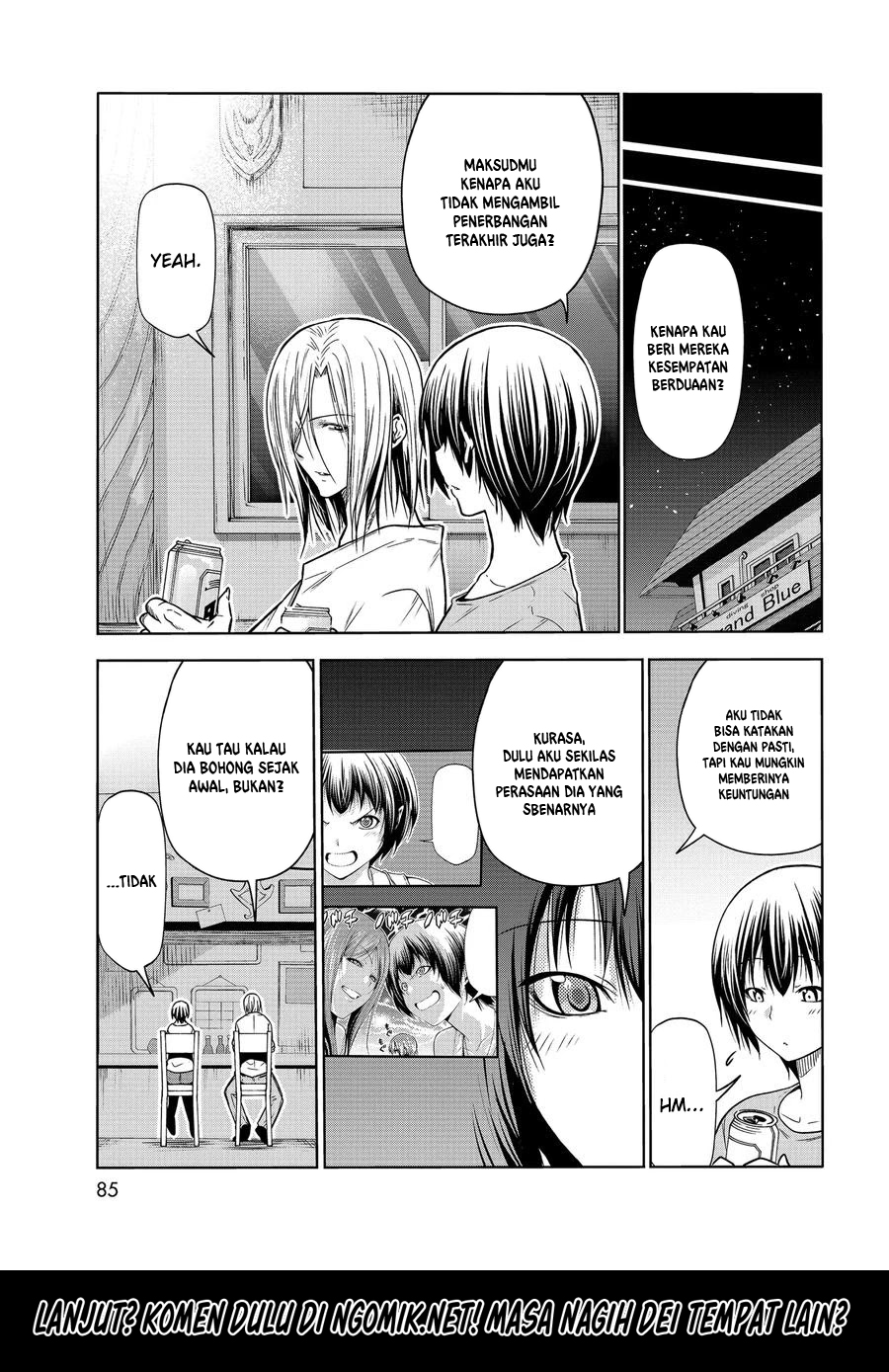 Grand Blue chapter 69.2, halaman 19