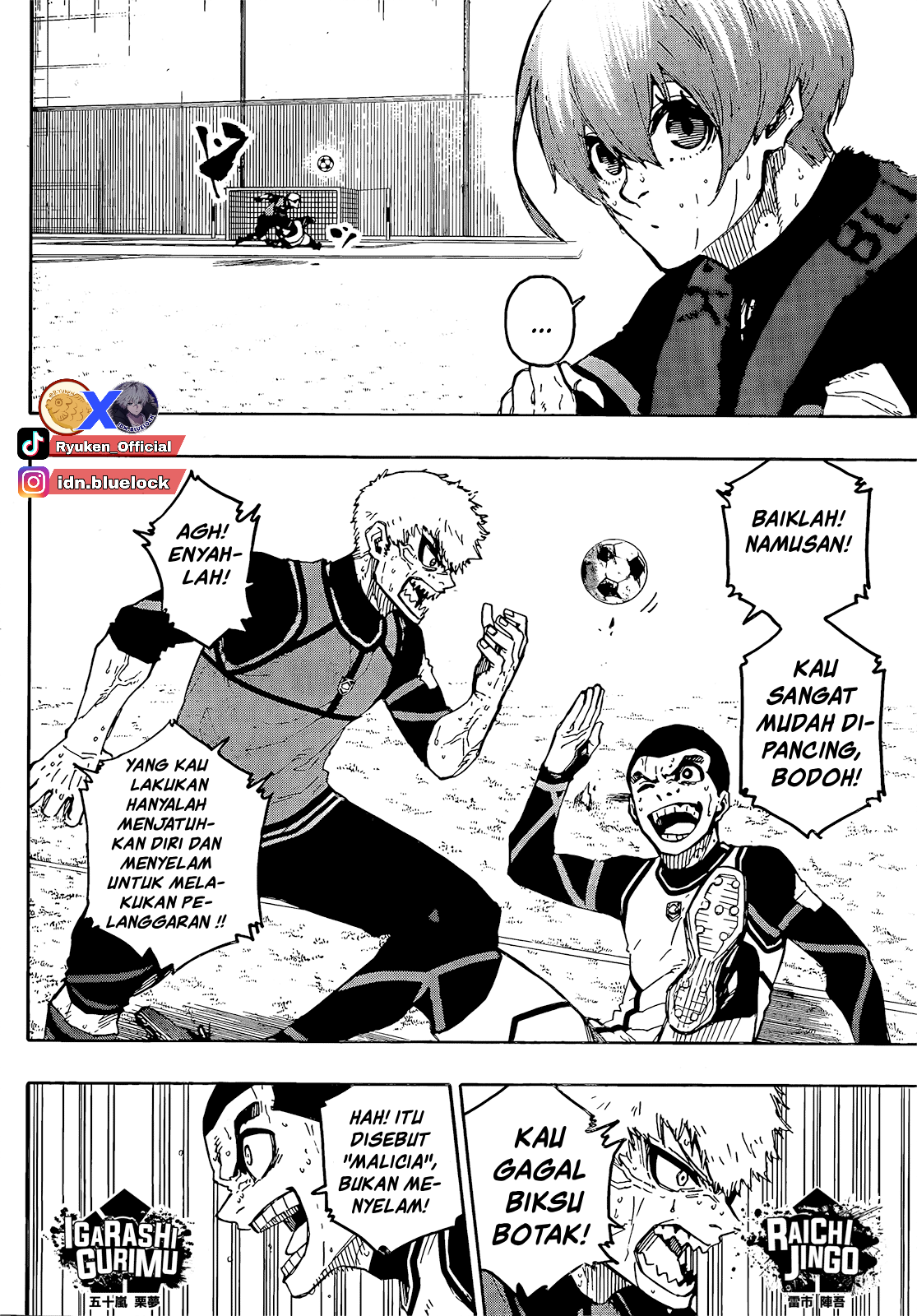 Blue Lock chapter 208, halaman 14