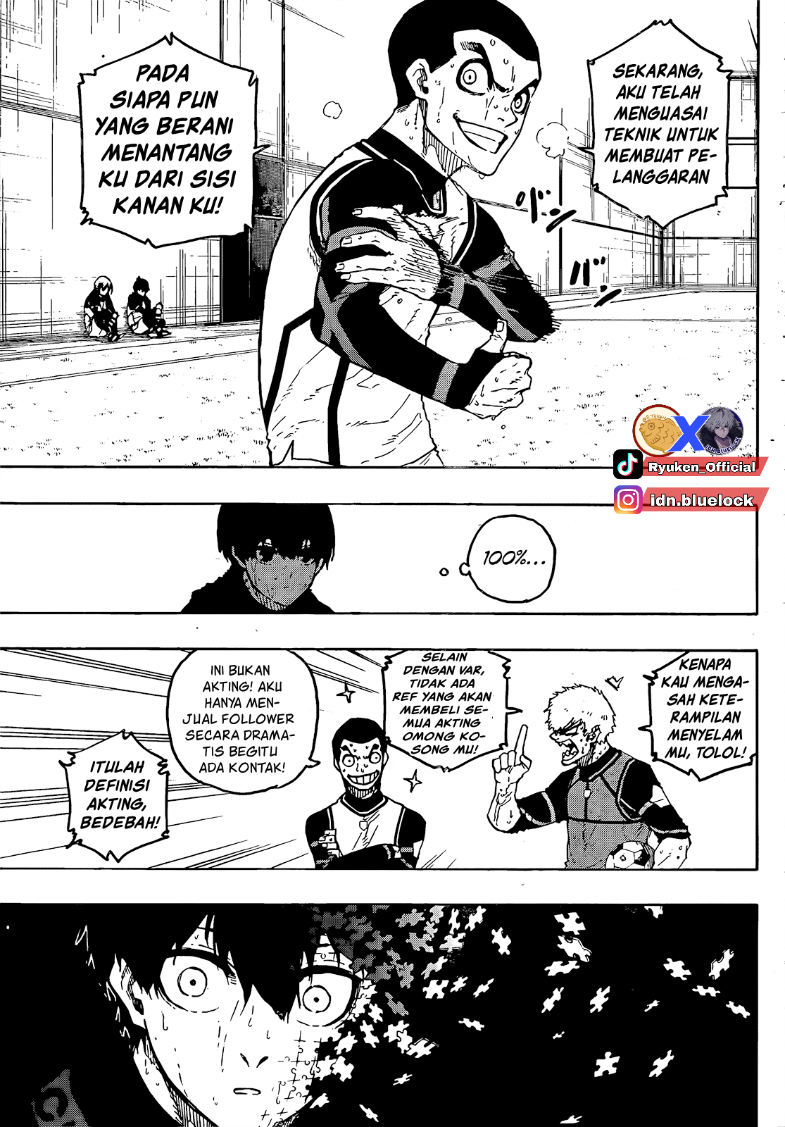 Blue Lock chapter 208, halaman 15