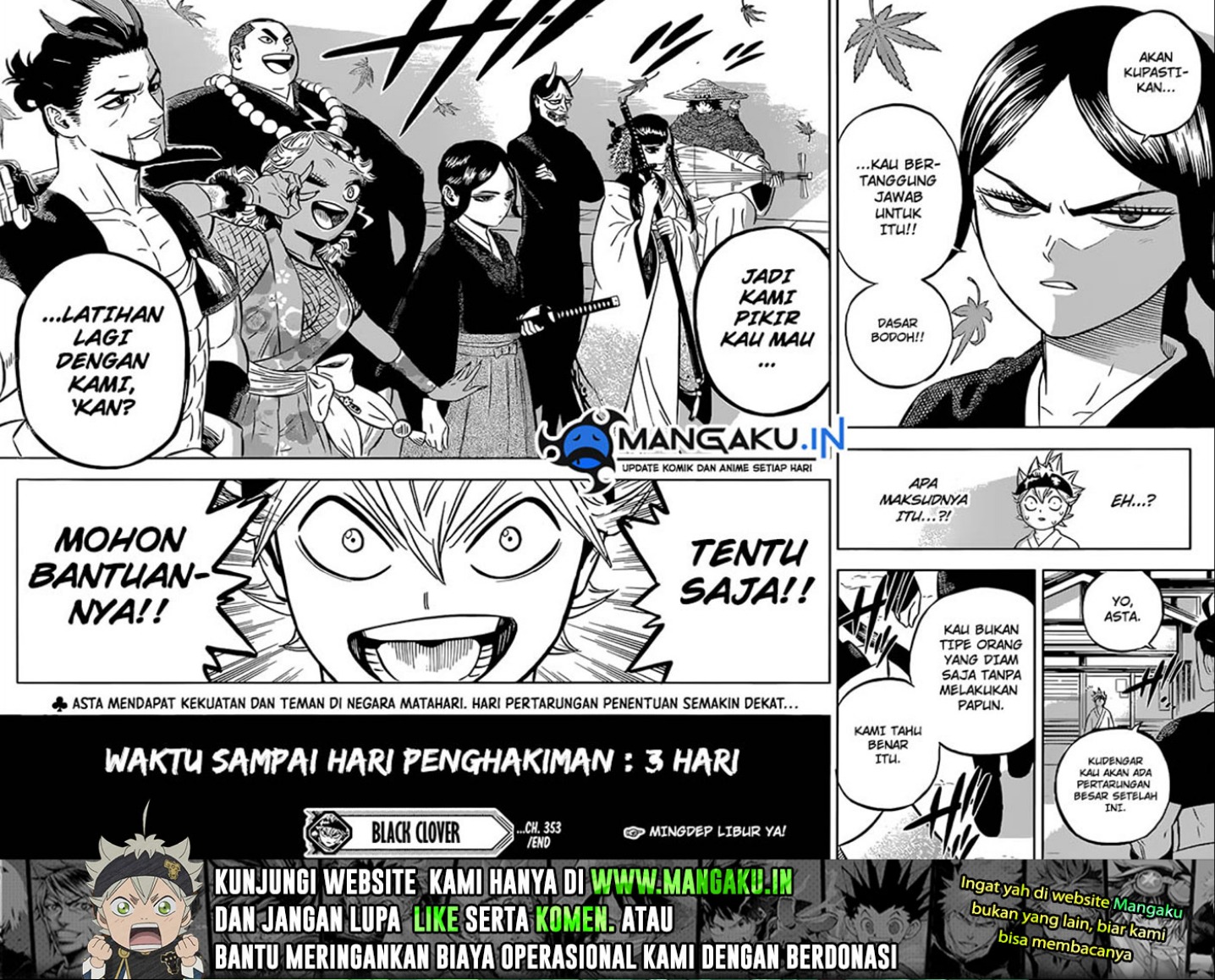 Black Clover chapter 353, halaman 9