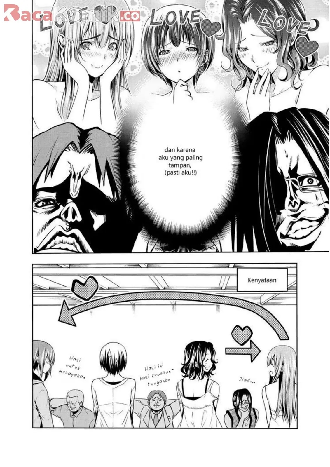 Grand Blue chapter 59, halaman 29