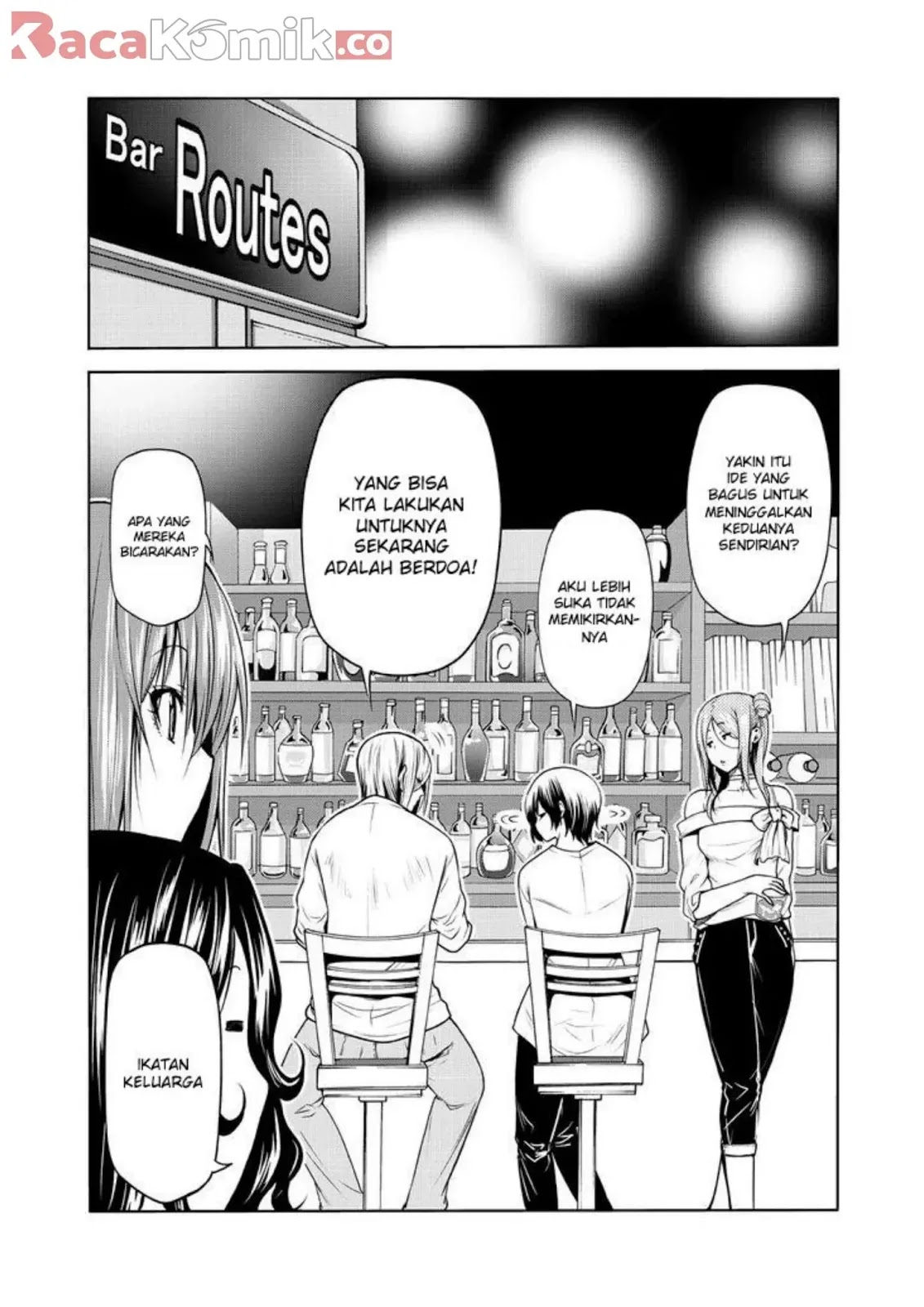 Grand Blue chapter 59, halaman 43
