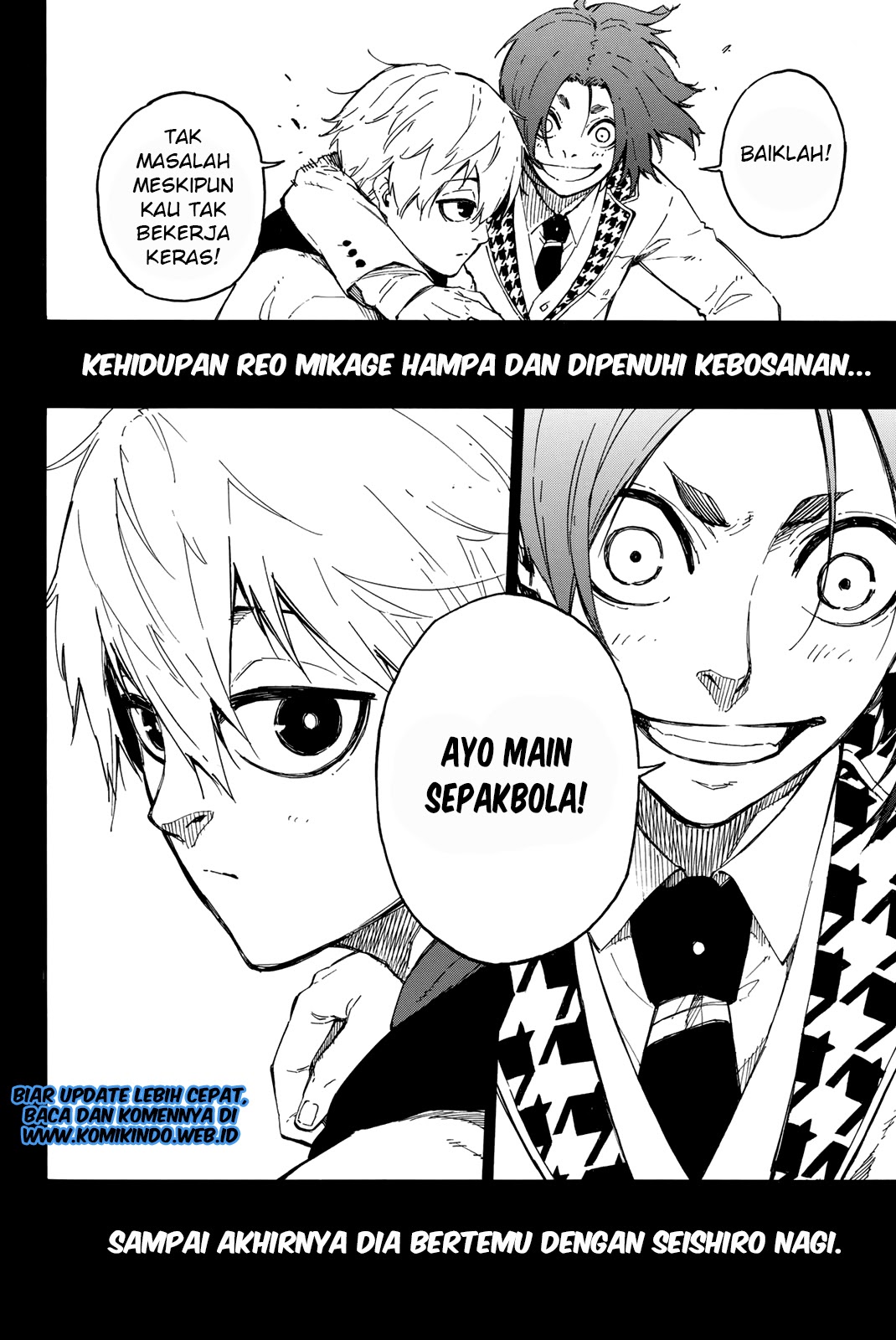 Blue Lock chapter 23, halaman 27