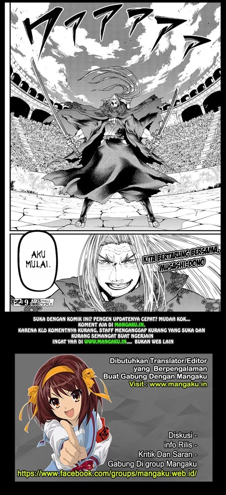 Shuumatsu no Valkyrie chapter 18.2, halaman 34
