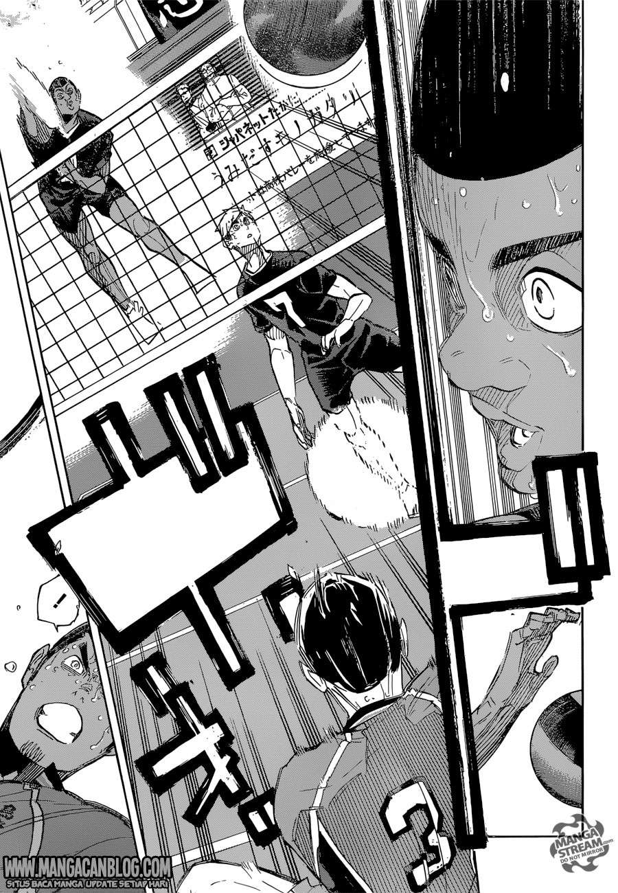 Haikyuu!! chapter 284, halaman 15