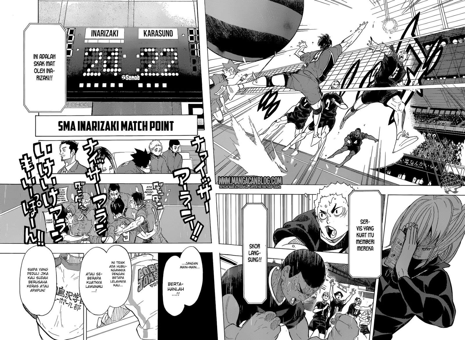 Haikyuu!! chapter 284, halaman 16