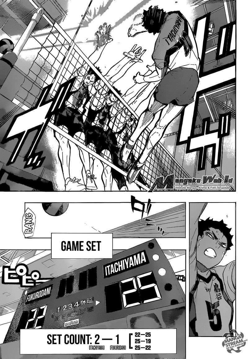 Haikyuu!! chapter 206, halaman 12