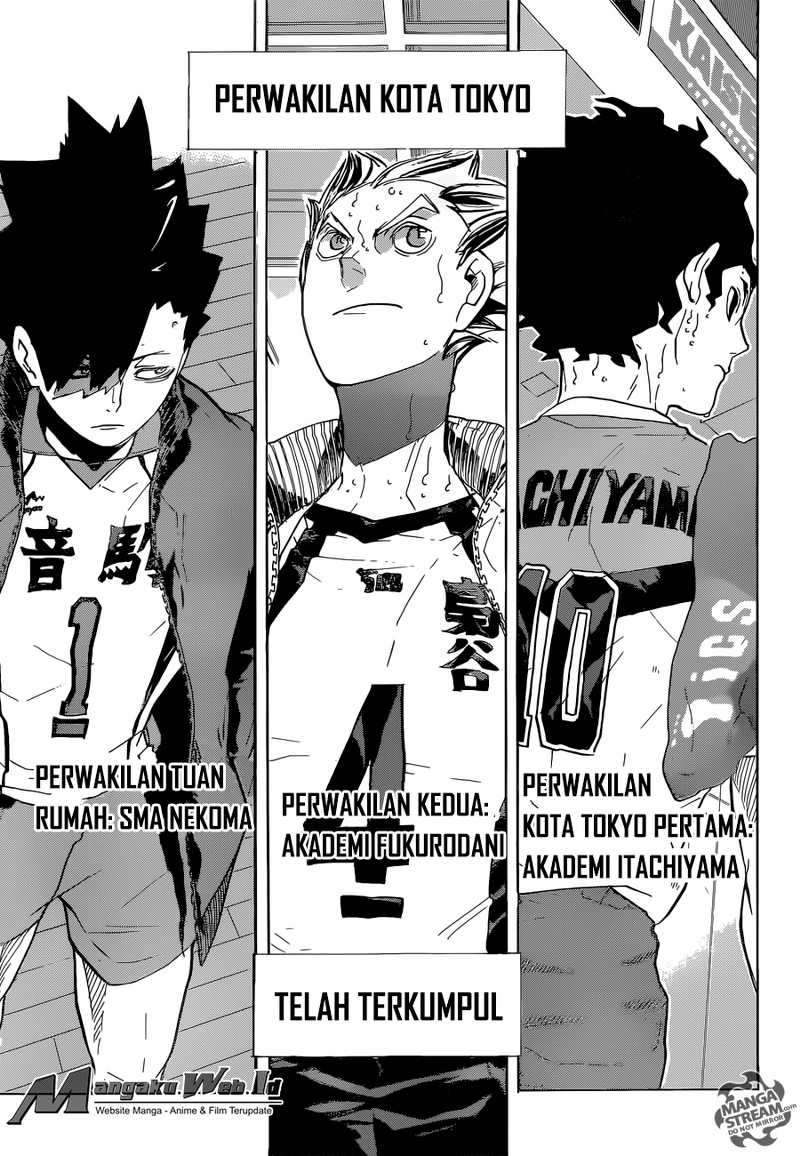 Haikyuu!! chapter 206, halaman 15