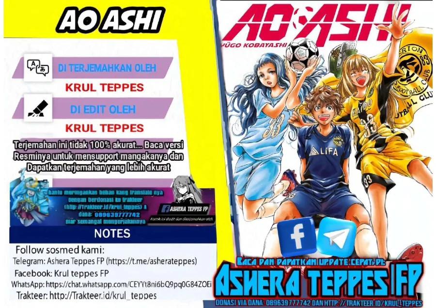 Ao Ashi chapter 269, halaman 1