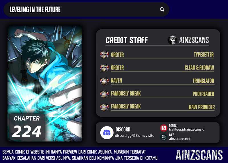 Apex Future Martial Arts chapter 224, halaman 1