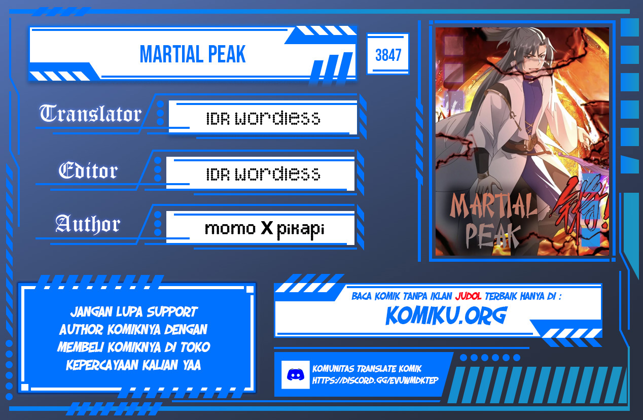 Martial Peak chapter 3847, halaman 1