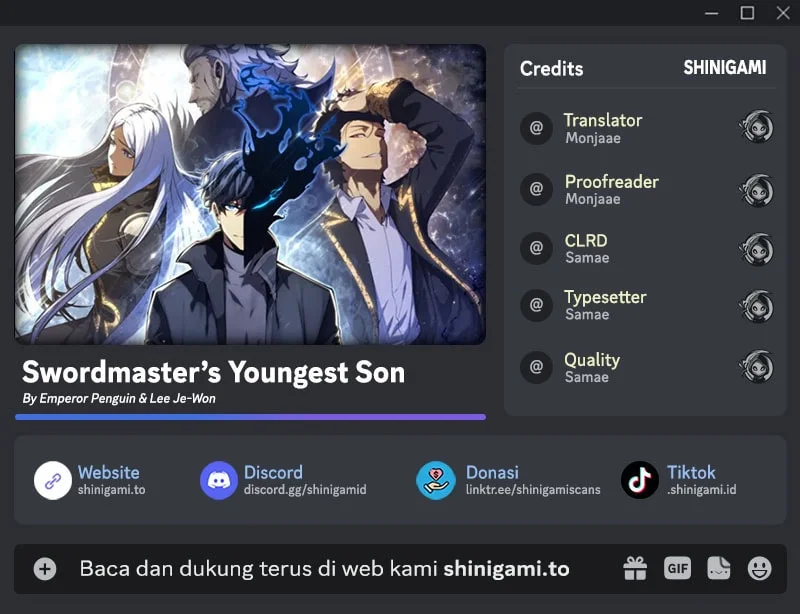 Swordmaster’s Youngest Son chapter 184, halaman 1
