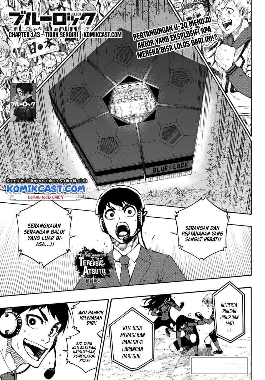 Blue Lock chapter 143, halaman 1