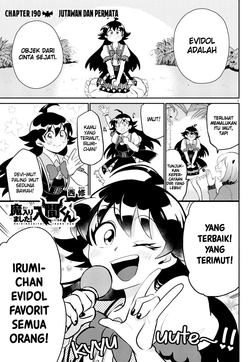 Mairimashita! Iruma-kun chapter 190, halaman 1