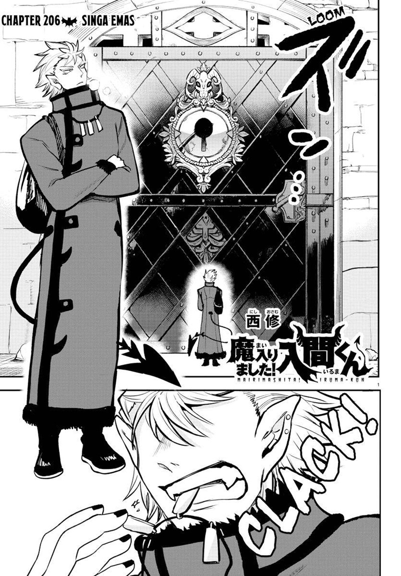 Mairimashita! Iruma-kun chapter 206, halaman 1
