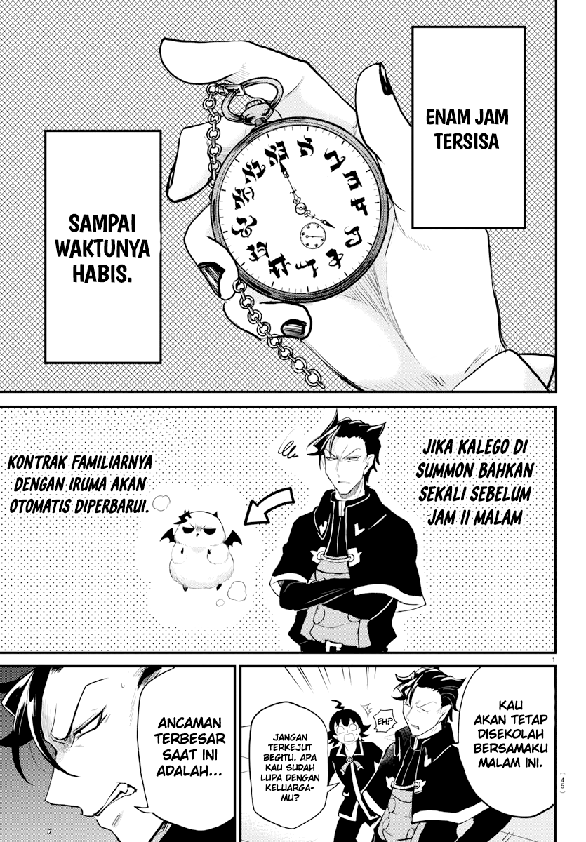 Mairimashita! Iruma-kun chapter 218, halaman 1
