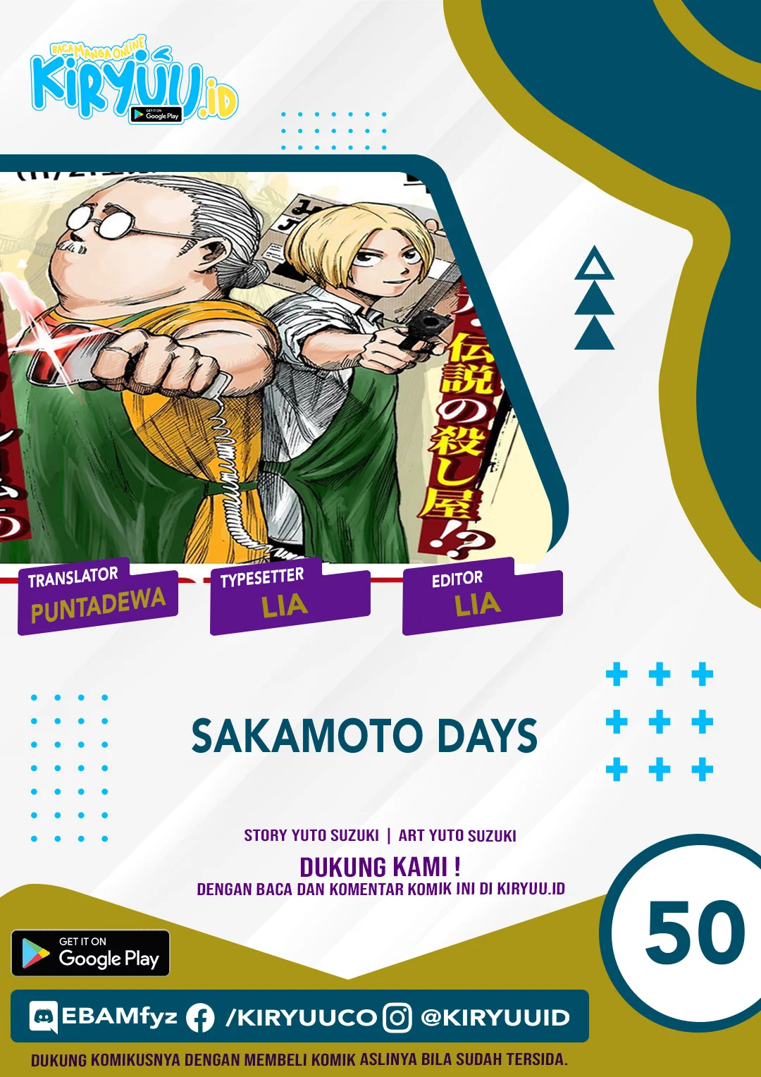Sakamoto Days chapter 50, halaman 1