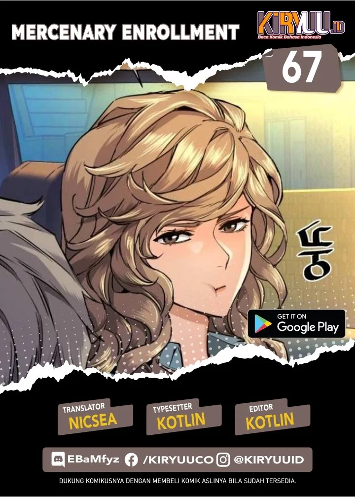 Mercenary Enrollment chapter 67, halaman 1