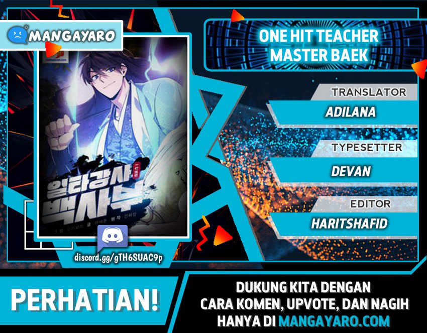 Number One Star Instructor Master Baek chapter 20.2, halaman 1