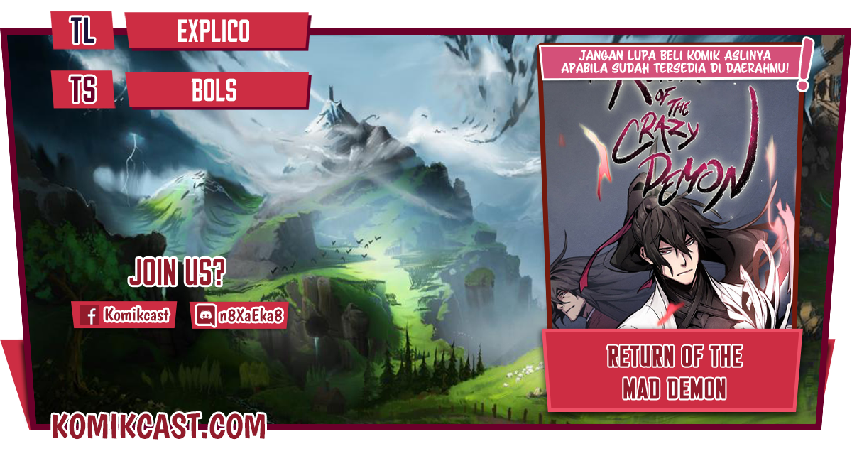 Return of the Mad Demon chapter 39, halaman 1