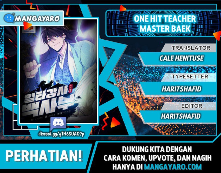Number One Star Instructor Master Baek chapter 28.1, halaman 1