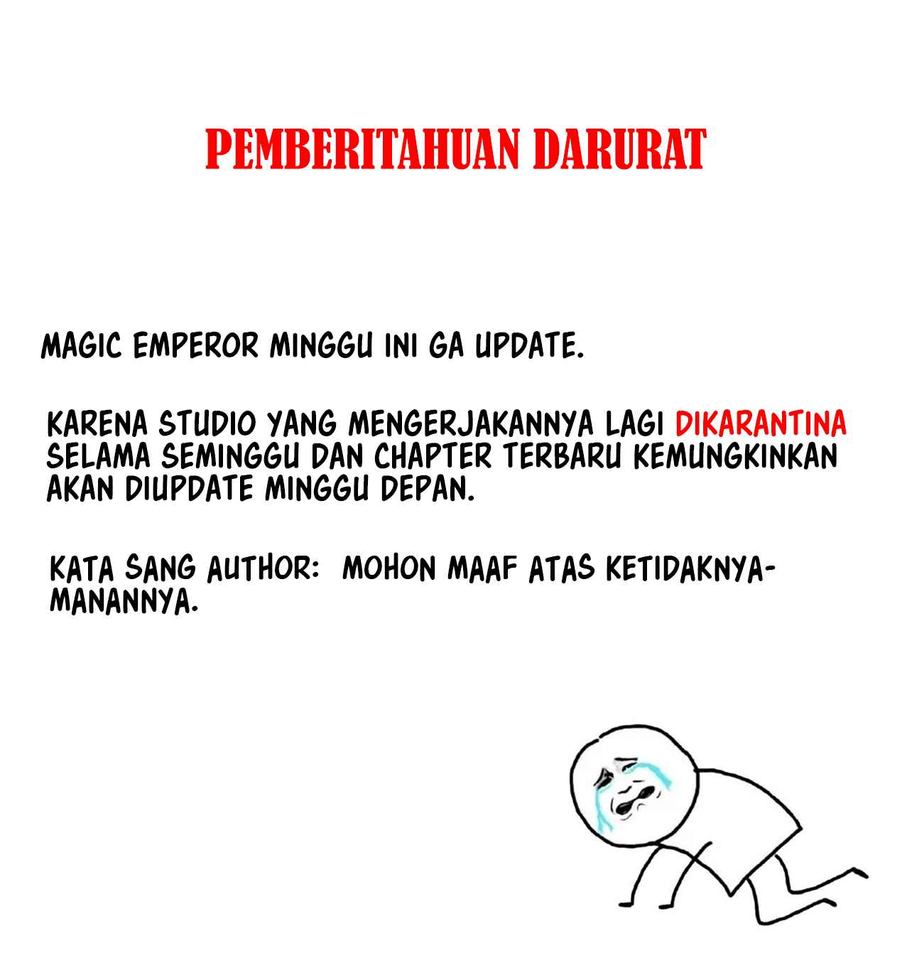 Magic Emperor chapter 276.5, halaman 1