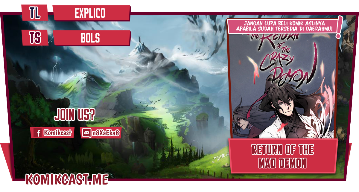 Return of the Mad Demon chapter 50, halaman 1