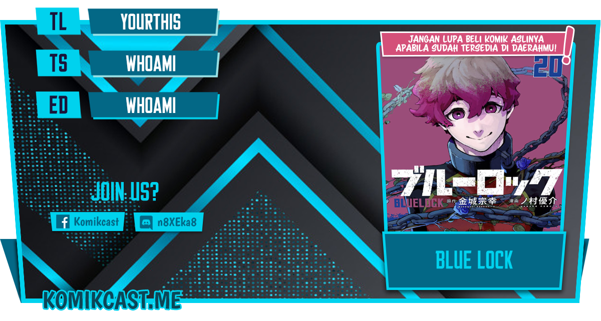 Blue Lock chapter 187, halaman 1