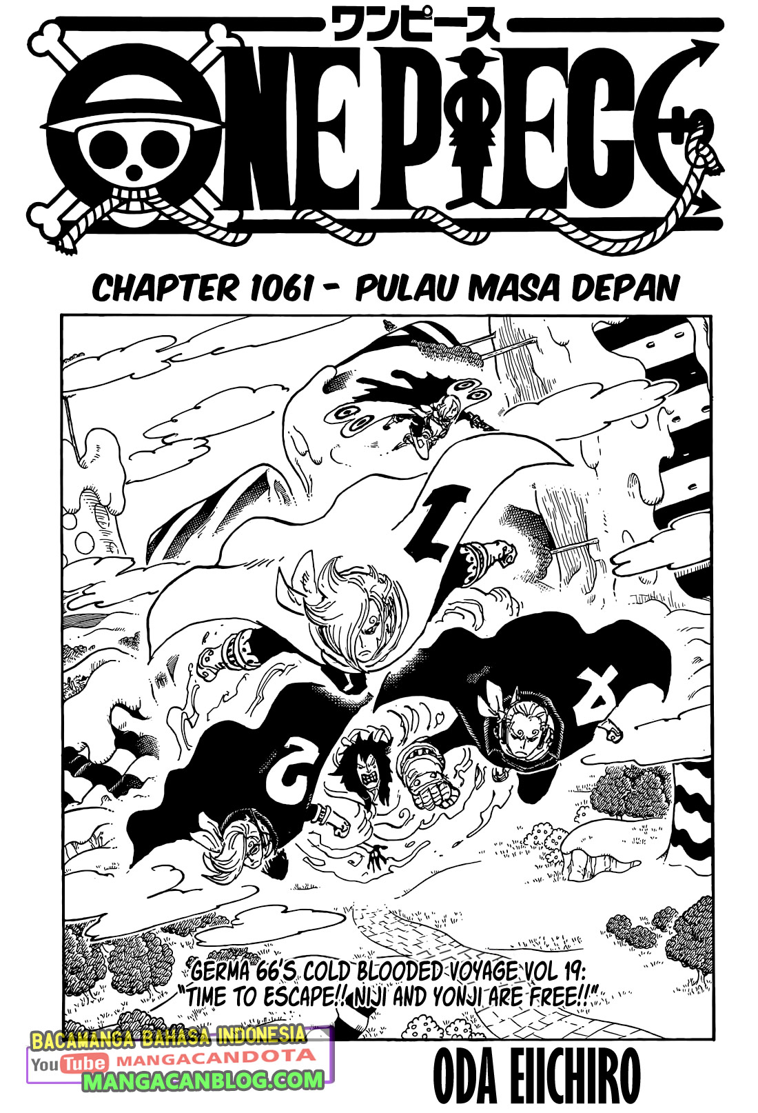 One Piece chapter 1061, halaman 1